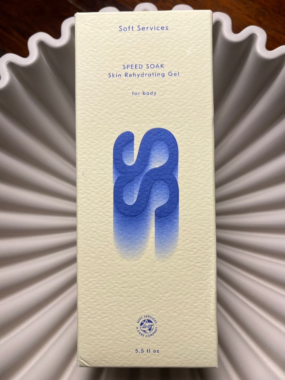 Soft Services Speed Soak Fast-Absorbing Body Gel Moisturizer New in Box